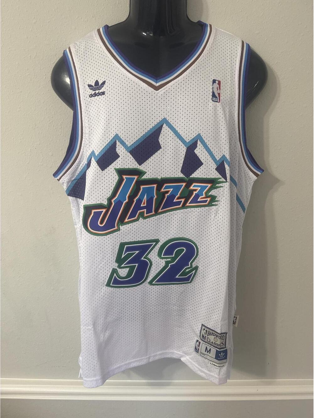 Utah Jazz Karl Malone Jersey Size Men’s Medium